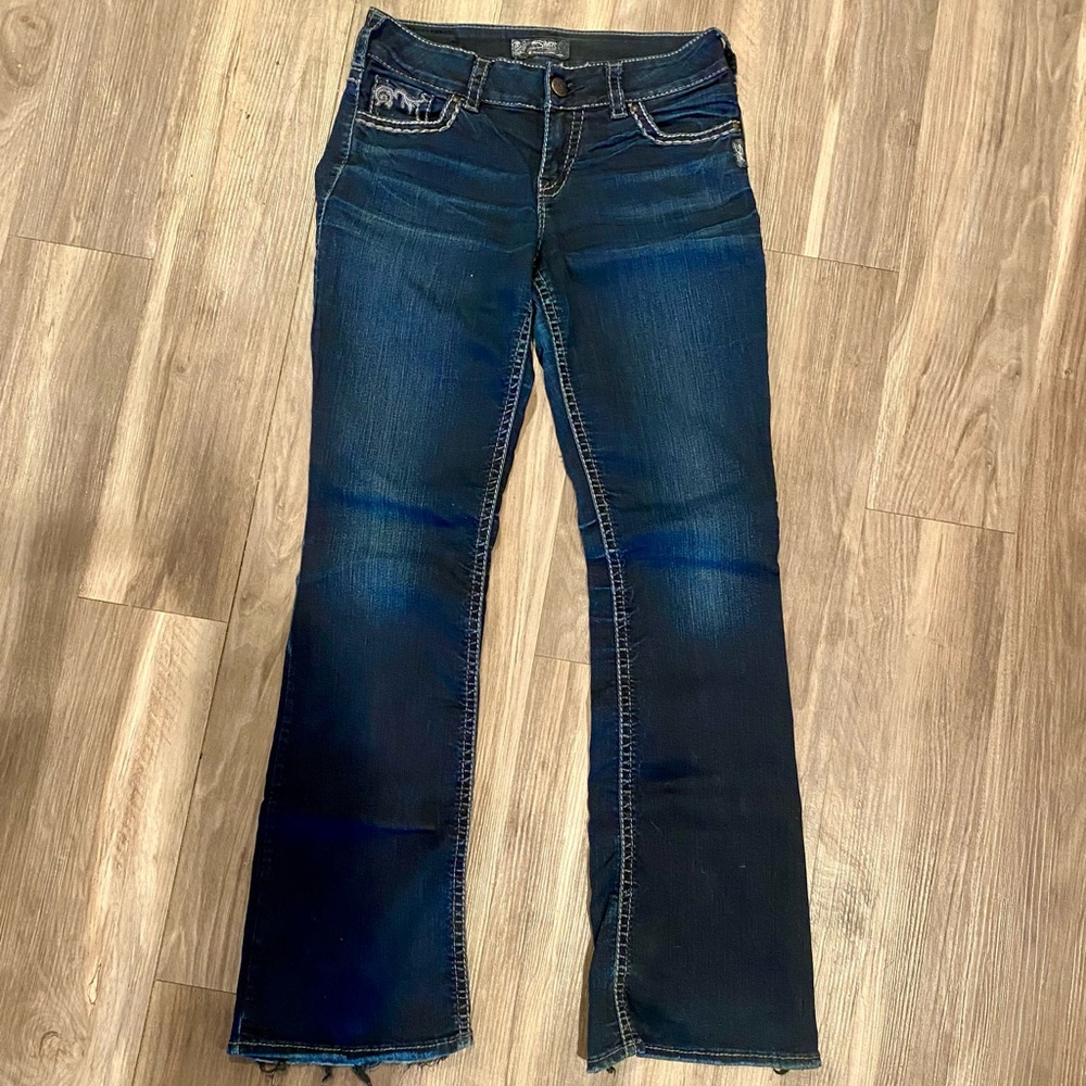 Silver Suki Jeans, W27/L32